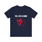 T-shirt a maniche corte in jersey unisex