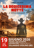 La Dodicesima Notte - 19/06/26 Villaggio Violino (BS) DEBUTTO